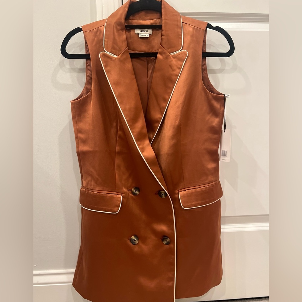 Jason Wu sleeveless blazer size XS